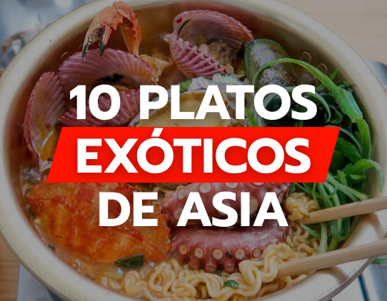 Los 10 platos más exóticos que debes probar en tu viaje a Asia